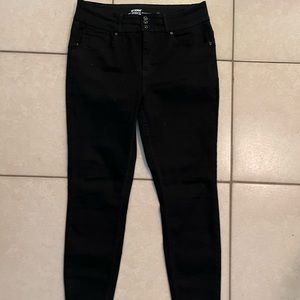 Hot topic black skinny jeans size 15